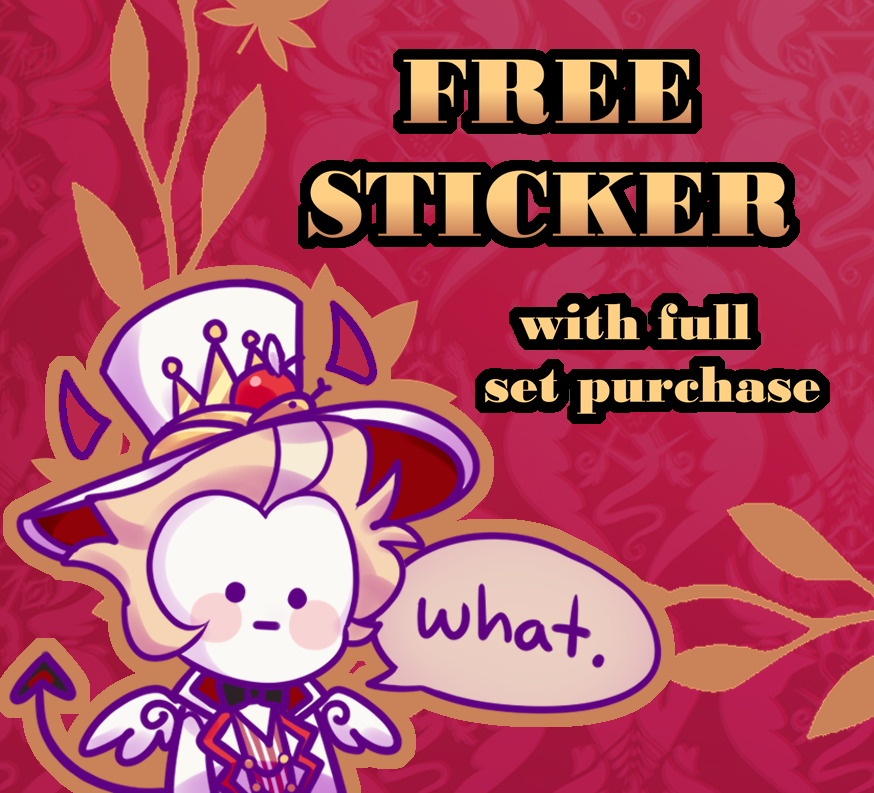 Devil's Lettuce Pin Set (Hazbin Hotel) PREORDER