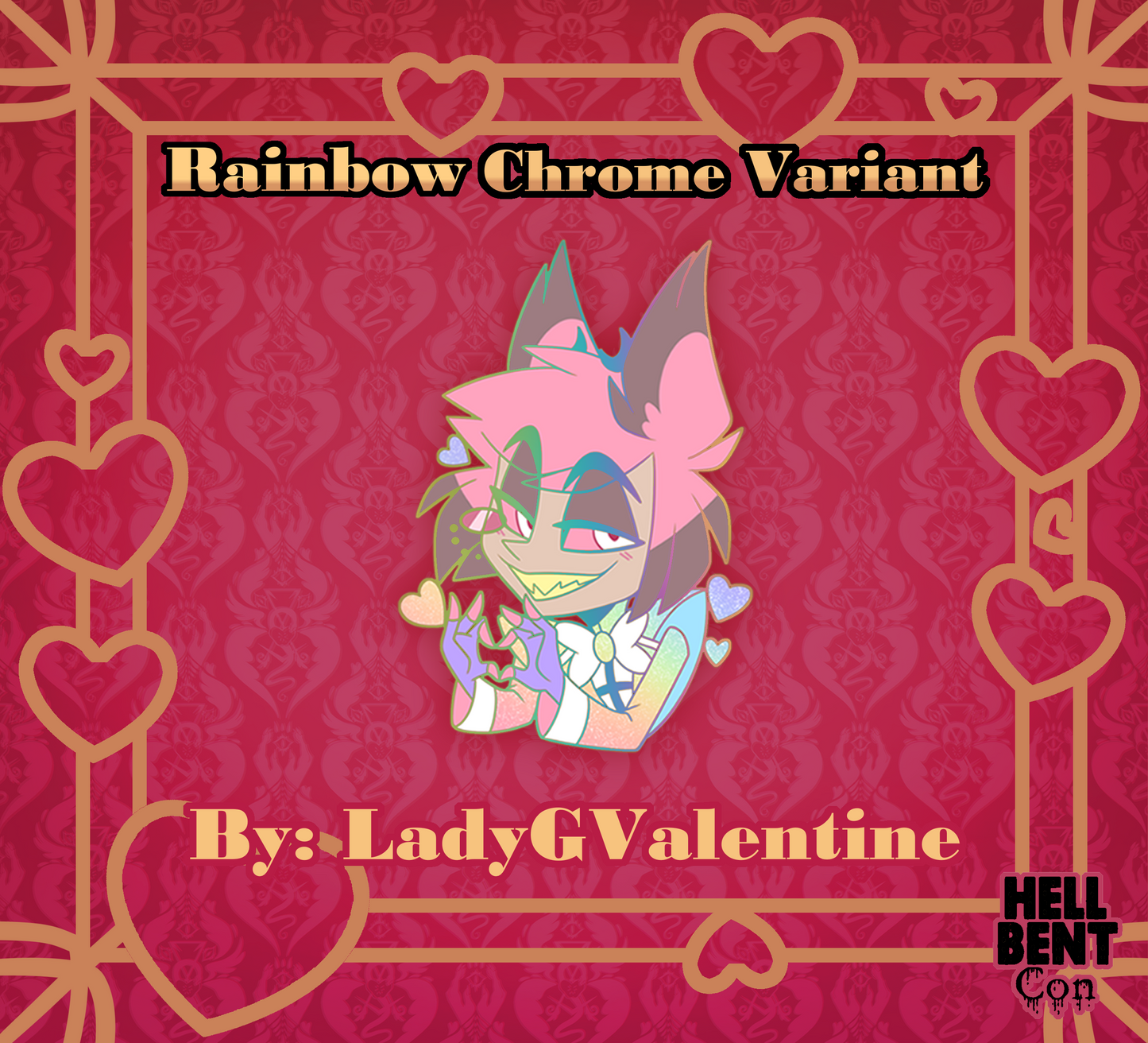 Hazbin Pride Pin Set (LadyGValentine Collab)