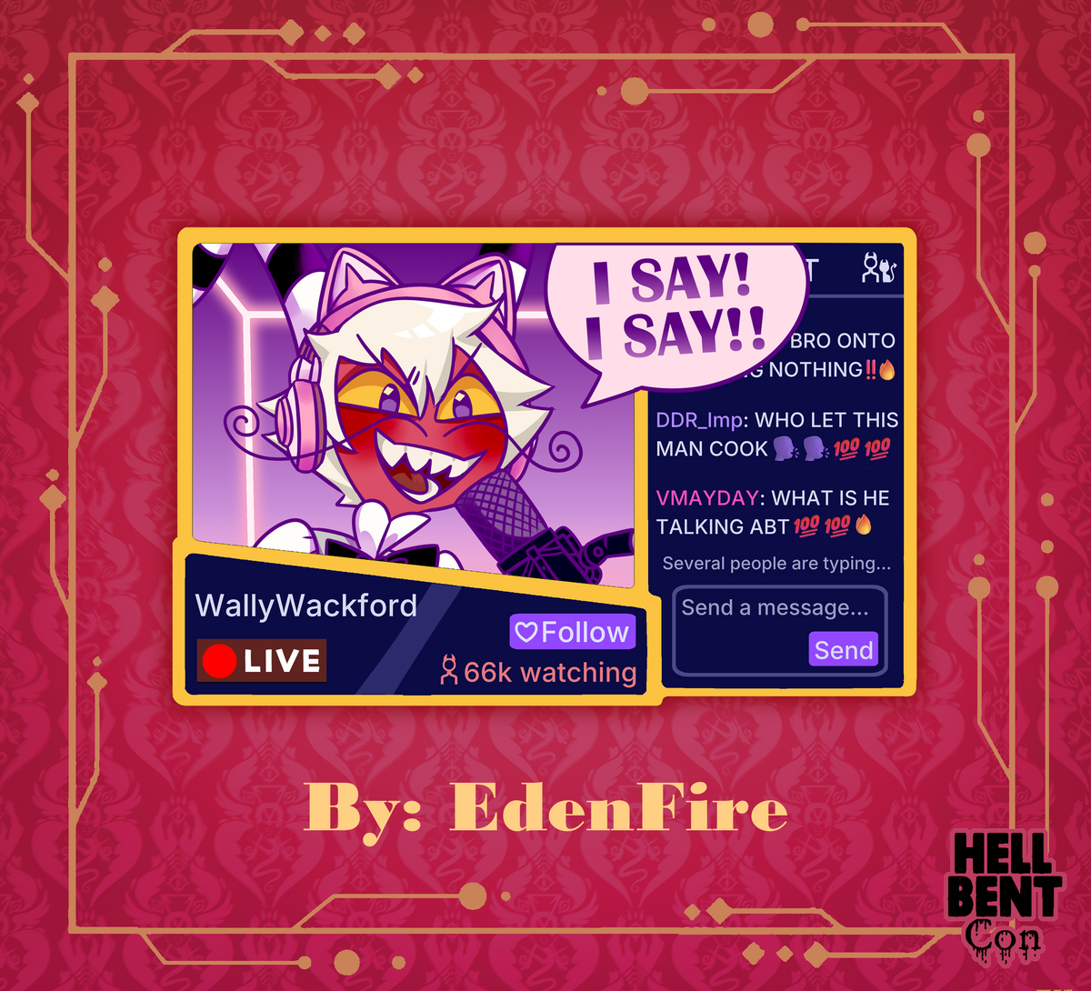 Streamer Pin Set (PREORDER)