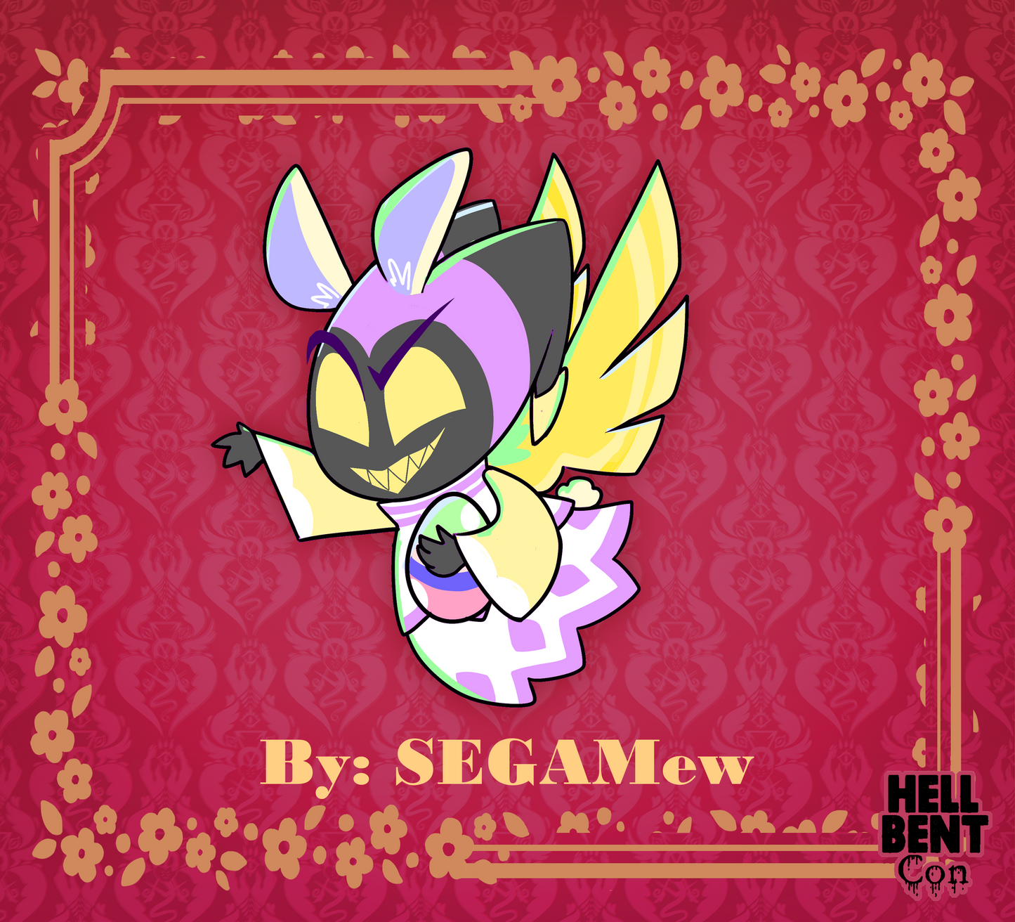 Spring Hazbin Pin Set (Adam, Lucifer, Sir Pentious)