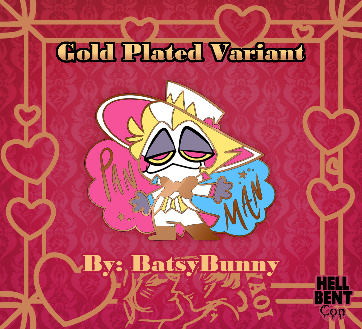 Hazbin Doodle Pride Pin Set (BatsyBunny Collab)