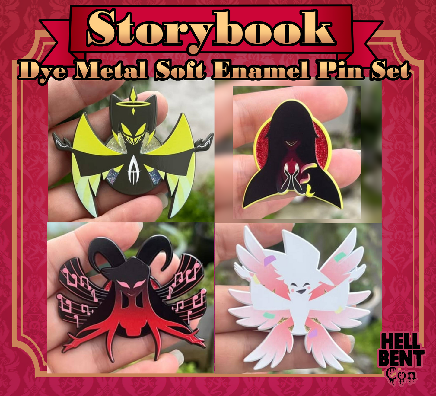 *SECOND CHANCE* Storybook Pin Preorder (Hazbin Hotel)