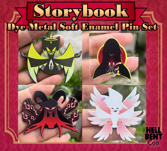 *SECOND CHANCE* Storybook Pin Preorder (Hazbin Hotel)
